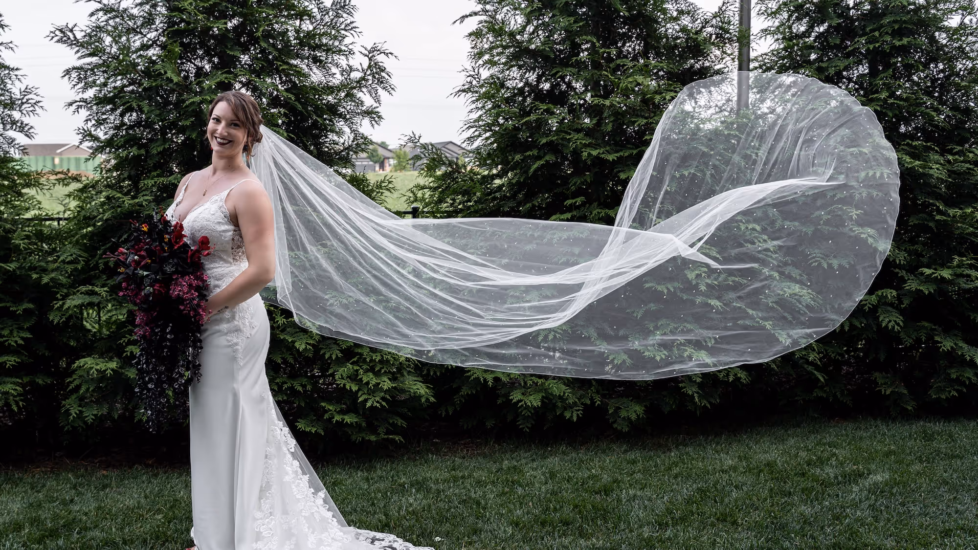 bride with vail