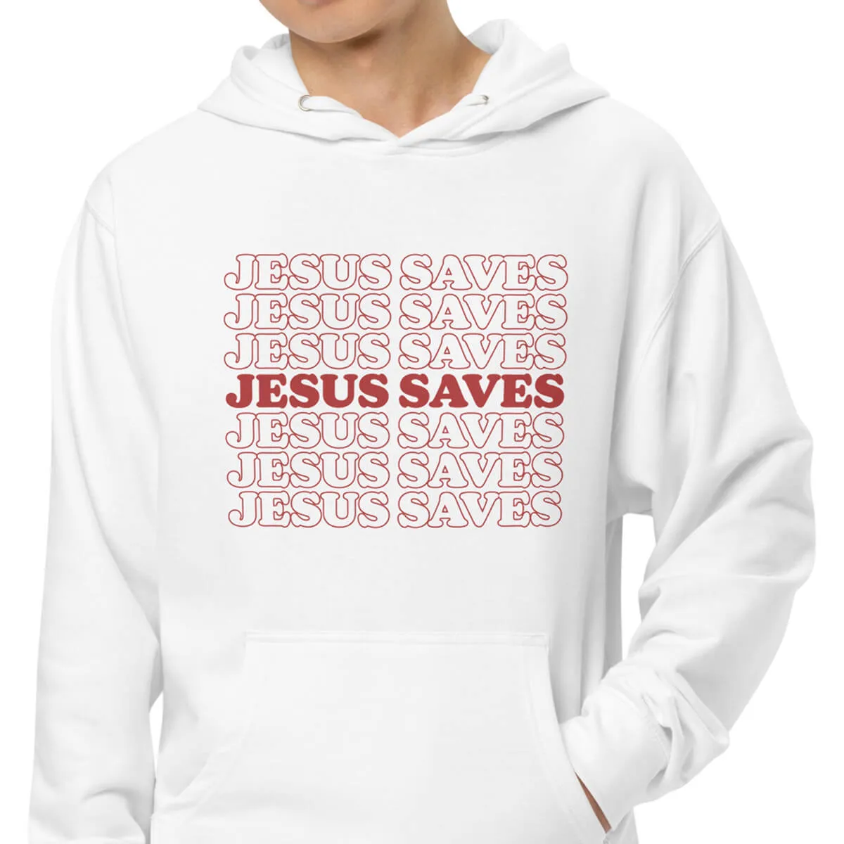 Jesus saves hoodie