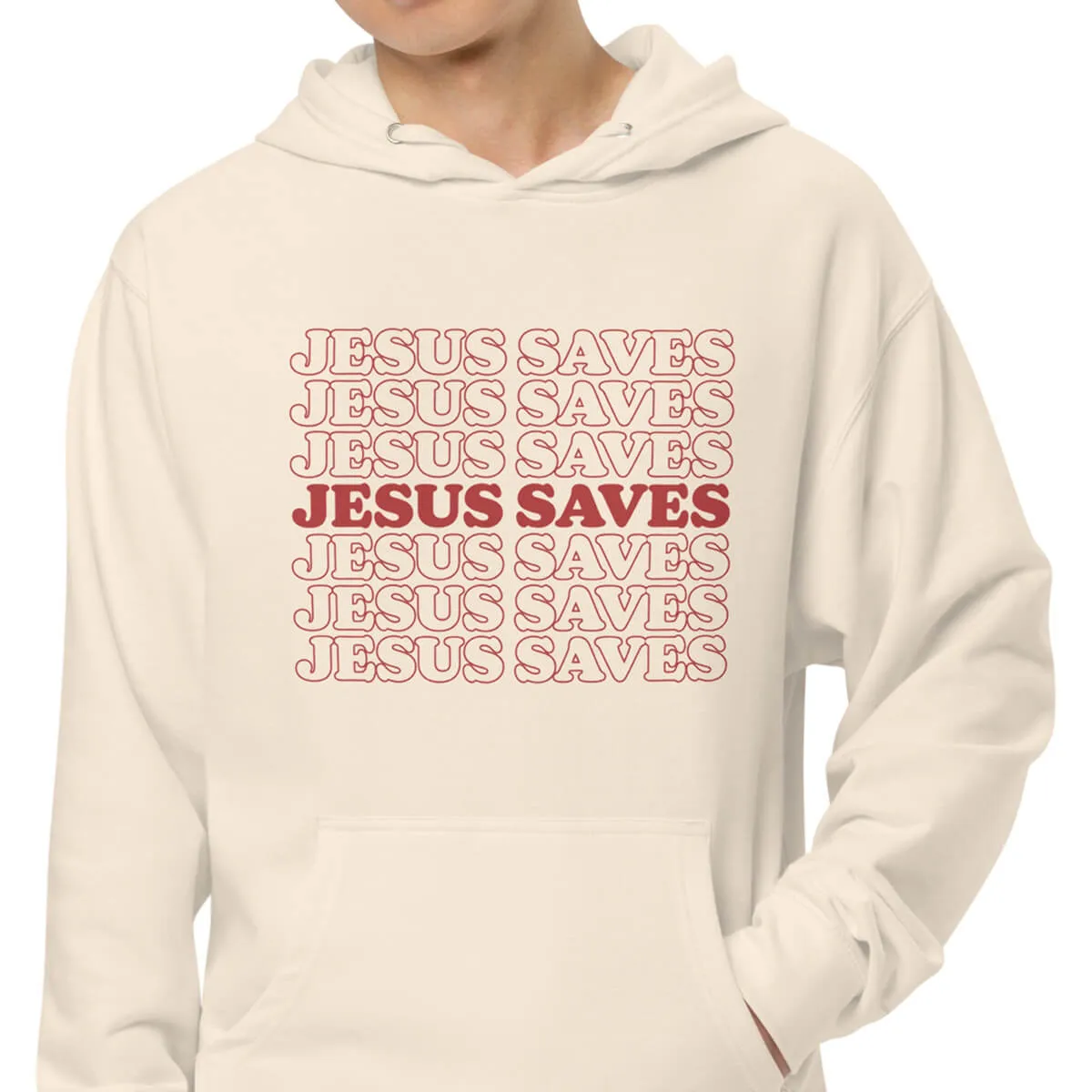 Jesus saves hoodie