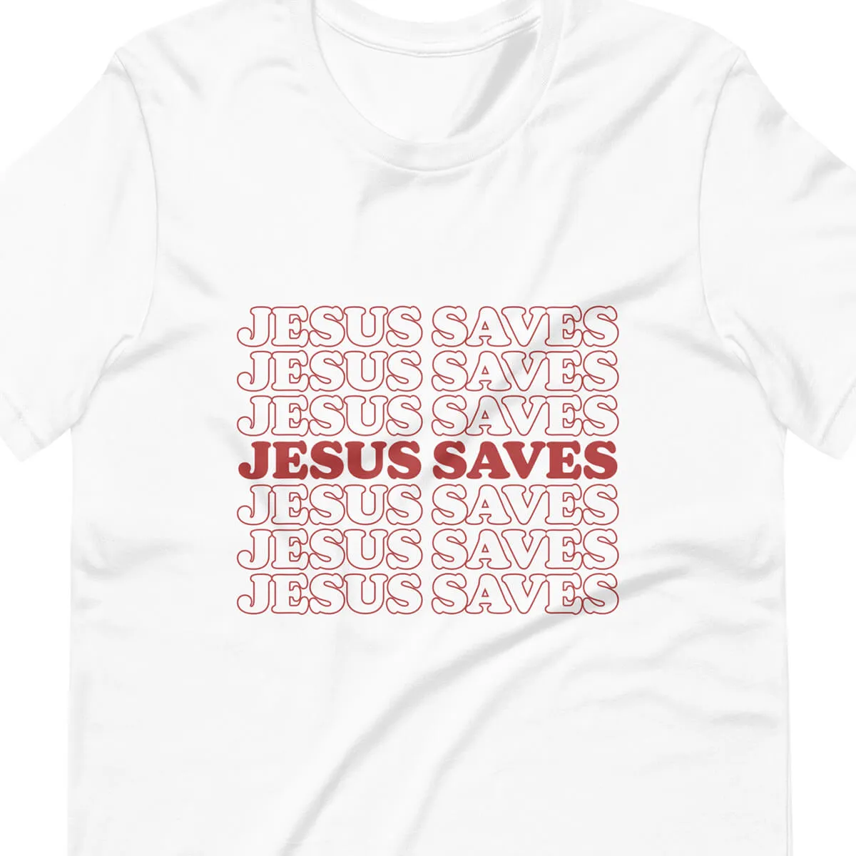 Jesus saves t-shirt