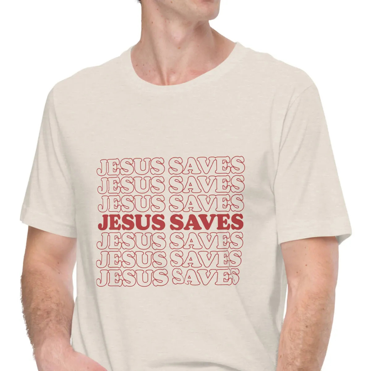 Jesus saves t-shirt