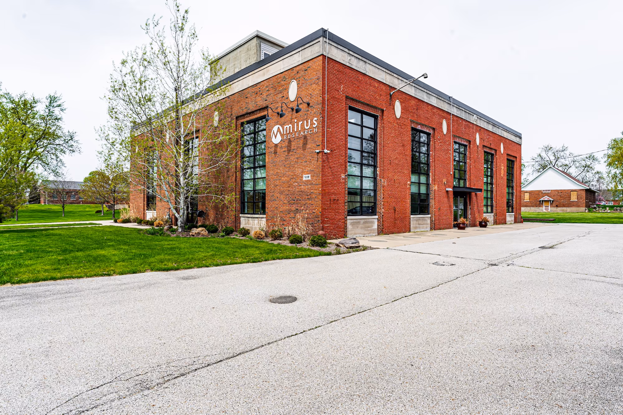 modern office building