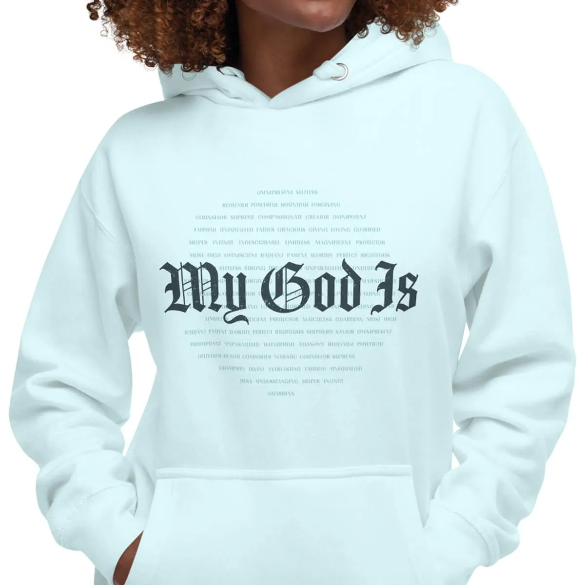 my god is hoodie